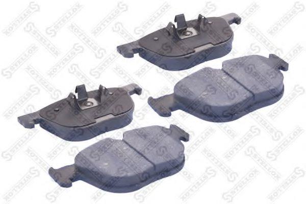 Disc brake pad set Opel Rekord E: 000070BSX Stellox Brake pad set