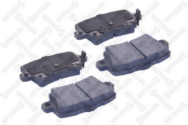000076BSX Stellox Brake pad set