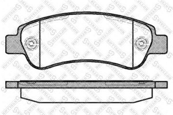 001090BSX Stellox Brake pad set