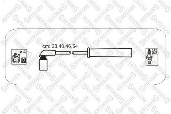 Spark plug wires Daewoo: 1030044SX Stellox Ignition lead set
