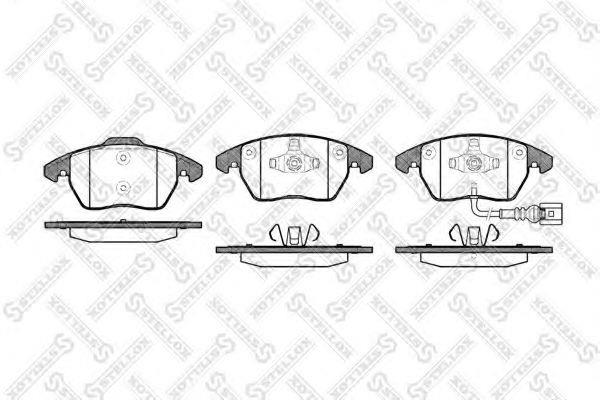 1041001BSX Stellox Brake pad set