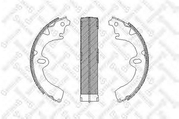 Brake shoe set Toyota Corona: 108100SX Stellox Brake shoe set