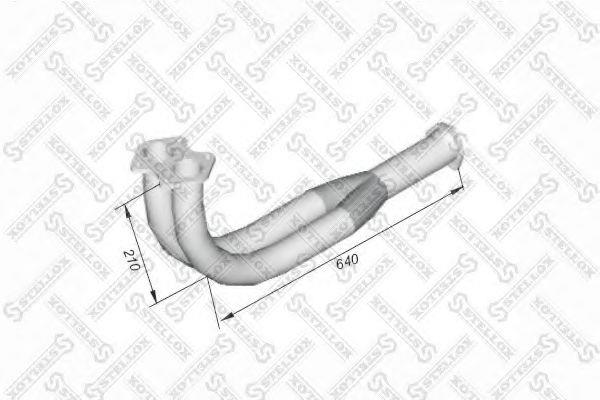 Stellox 82-03651-SX Exhaust pipe 8203651SX