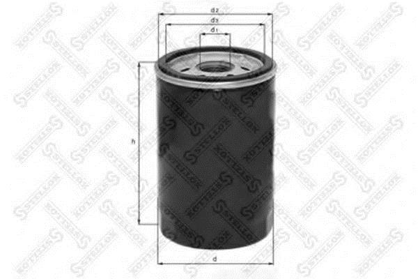 Car oil filter Chery A1: 2050067SX Stellox Oil Filter