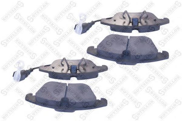 Brake pad kit Audi Q3: 1230021SX Stellox Brake pad set
