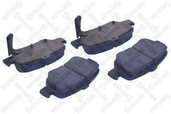 Disc brake pad set Great Wall Hover M4: 1367002SX Stellox Brake pad set