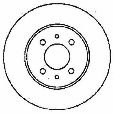 Stop 561519S Front brake disc ventilated 561519S