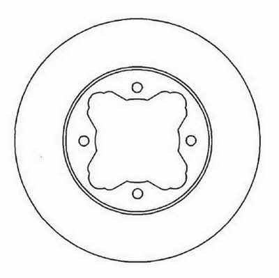 Stop 561671S Front brake disc ventilated 561671S