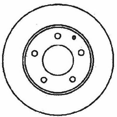Stop 561716S Front brake disc ventilated 561716S