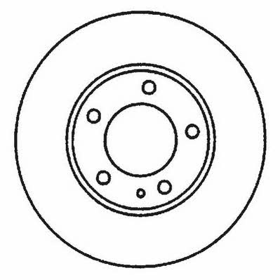 Stop 561967S Front brake disc ventilated 561967S