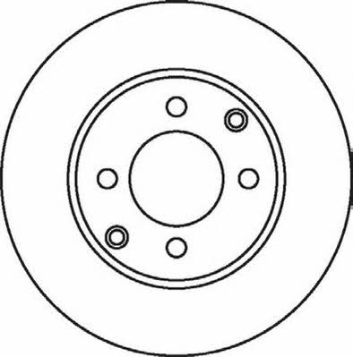 Stop 562055S Unventilated front brake disc 562055S