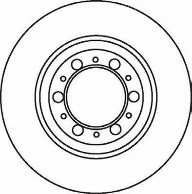Stop 562063S Front brake disc ventilated 562063S