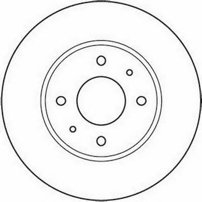 Stop 562088S Front brake disc ventilated 562088S