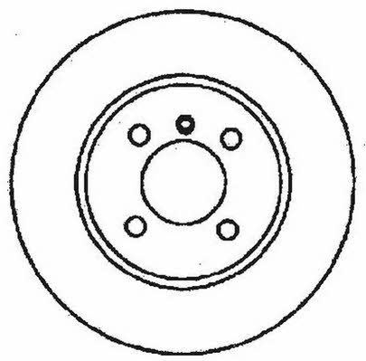 Stop 561324S Front brake disc ventilated 561324S