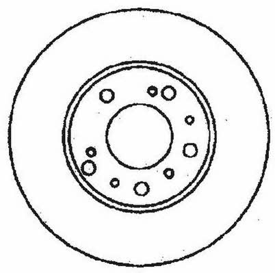 Stop 561339S Unventilated front brake disc 561339S