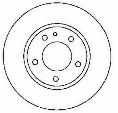 Stop 561520S Front brake disc ventilated 561520S