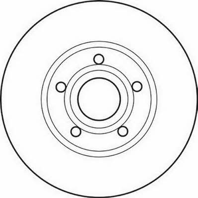 Stop 561547S Unventilated front brake disc 561547S