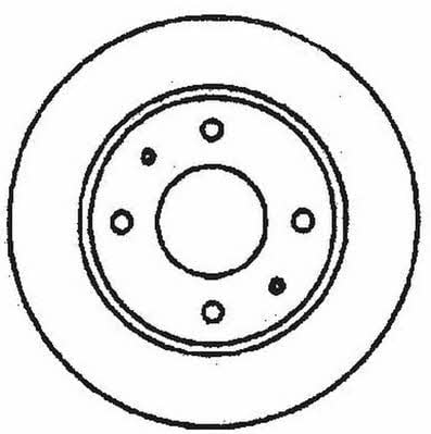 Stop 561582S Front brake disc ventilated 561582S