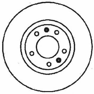 Stop 561616S Front brake disc ventilated 561616S