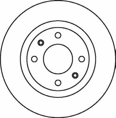 Stop 562044S Unventilated front brake disc 562044S