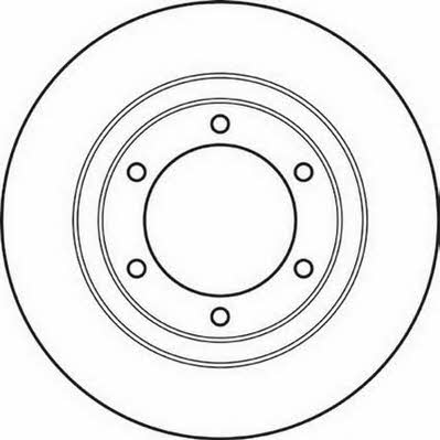 Stop 561032S Unventilated front brake disc 561032S