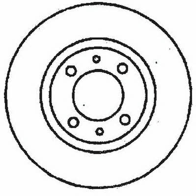 Stop 561120S Unventilated front brake disc 561120S