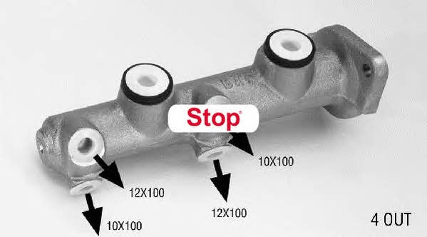 Stop 131477S Brake Master Cylinder 131477S