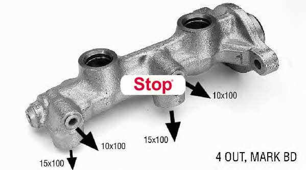 Stop 132101S Brake Master Cylinder 132101S