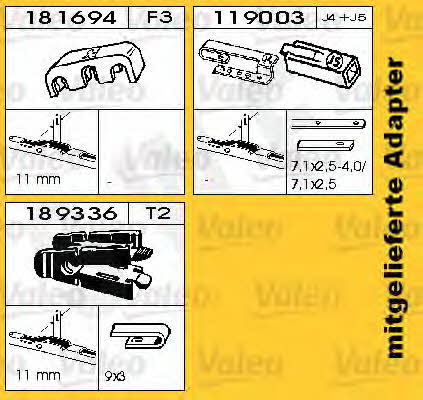 SWF 116107 Wiper Blade SWF Das Original 430 mm (17") 116107