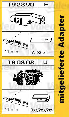 SWF 116108 Wiper Blade SWF Das Original 400 mm (16") 116108