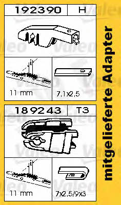 SWF 116115 Wiper Blade SWF Das Original 330 mm (13") 116115