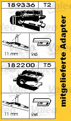 SWF 116169 Wiper Blade SWF Das Original 650 mm (26") 116169 116169 SWF Wiper Blade SWF Das Original 650 mm (26")