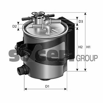Tecnocar RN307 Fuel filter RN307
