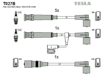 Tesla T027B Ignition cable kit T027B