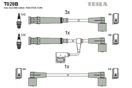 Tesla T028B Ignition cable kit T028B