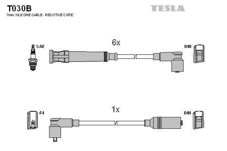Tesla T030B Ignition cable kit T030B