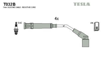 Tesla T032B Ignition cable kit T032B