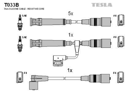 Tesla T033B Ignition cable kit T033B