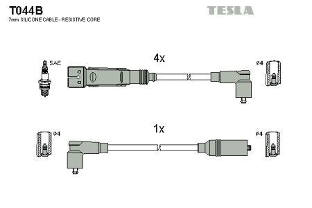 Tesla T044B Ignition cable kit T044B