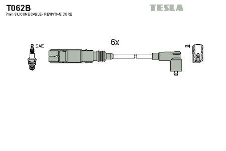 Tesla T062B Ignition cable kit T062B