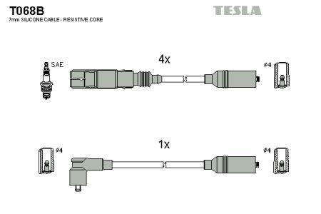 Tesla T068B Ignition cable kit T068B