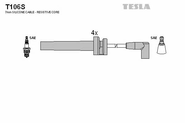 Tesla T106S Ignition cable kit T106S