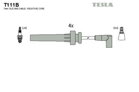 Tesla T111B Ignition cable kit T111B