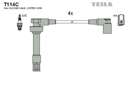 Tesla T114C Ignition cable kit T114C