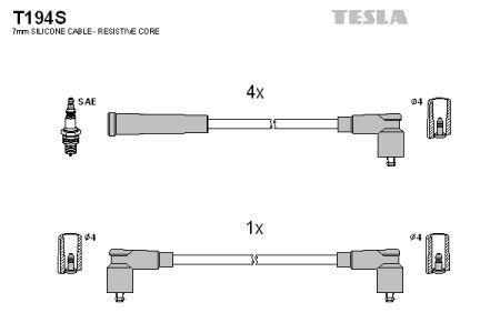 Tesla T194S Ignition cable kit T194S