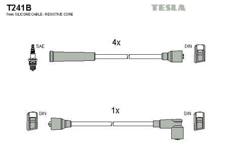 Tesla T241B Ignition cable kit T241B