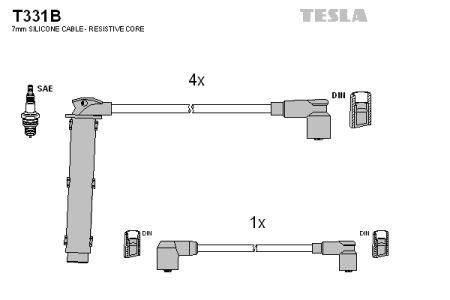 Tesla T331B Ignition cable kit T331B