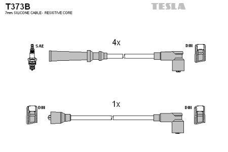 Tesla T373B Ignition cable kit T373B