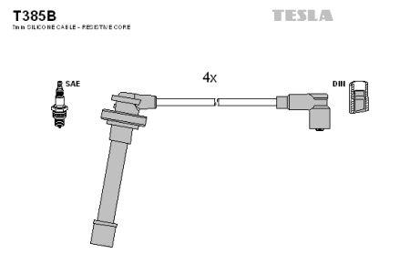 Tesla T385B Ignition cable kit T385B