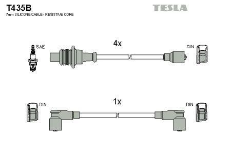Tesla T435B Ignition cable kit T435B